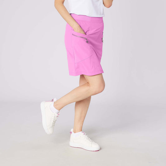 Swing Out Sister Ladies Lightweight Pull-On Skort with Neat Pocket Detail & Comfort Waistband for A Smooth Silhouette