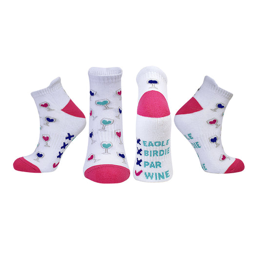 Surprizeshop Ladies Wine Golf Socks