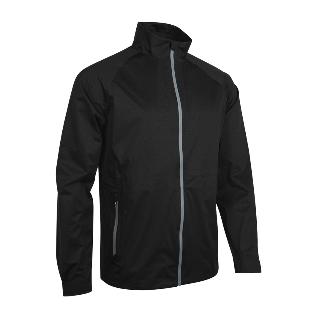 Sunderland Mens Lightweight Waterproof Jacket with Lifetime Guarantee in Black Ridge