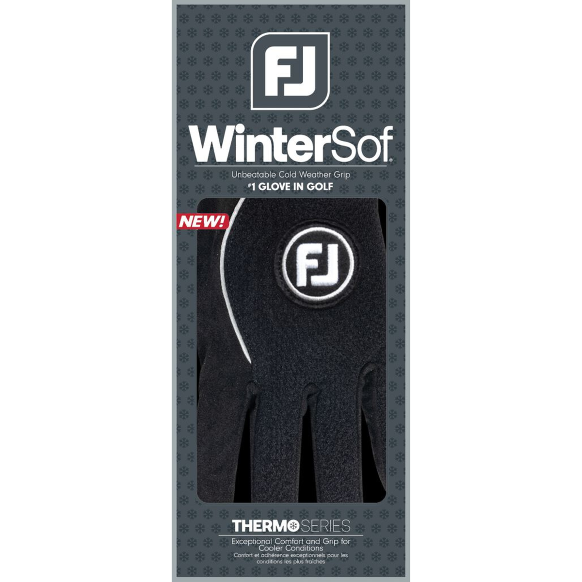 FootJoy Ladies Pair of Warm, Windproof Golf Gloves in Black