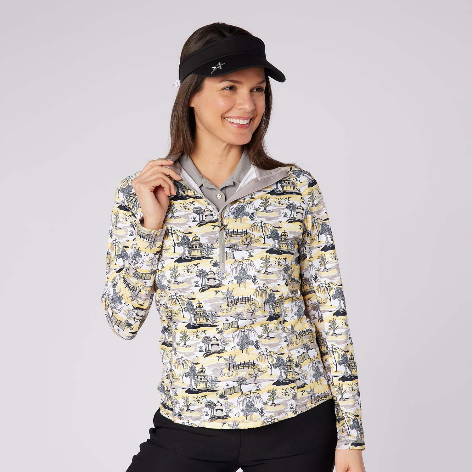 Swing Out Sister Ladies Standout Lightweight Top - Perfect for Golf & Activewear