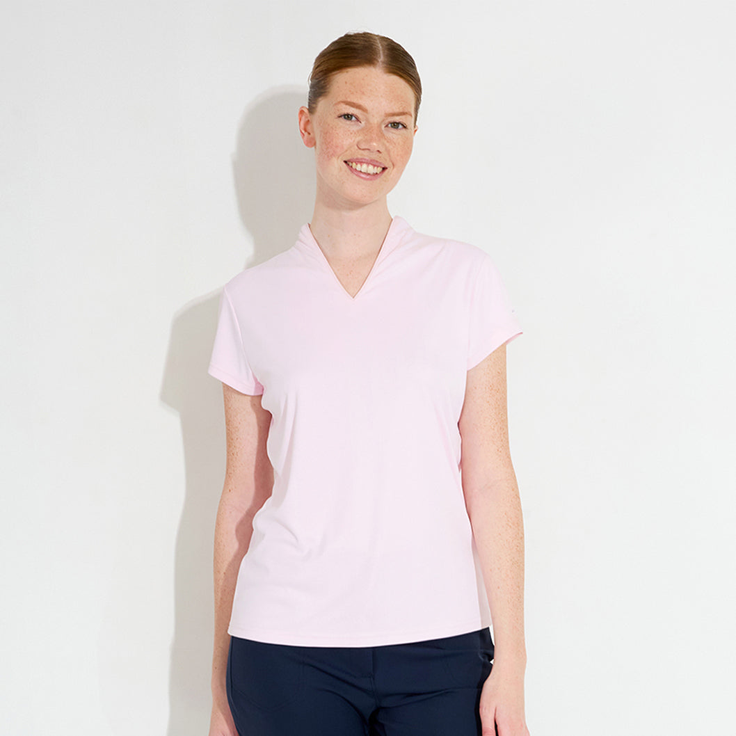 Abacus Ladies DryCool Cap Sleeve Polo - Soft, Stretch
