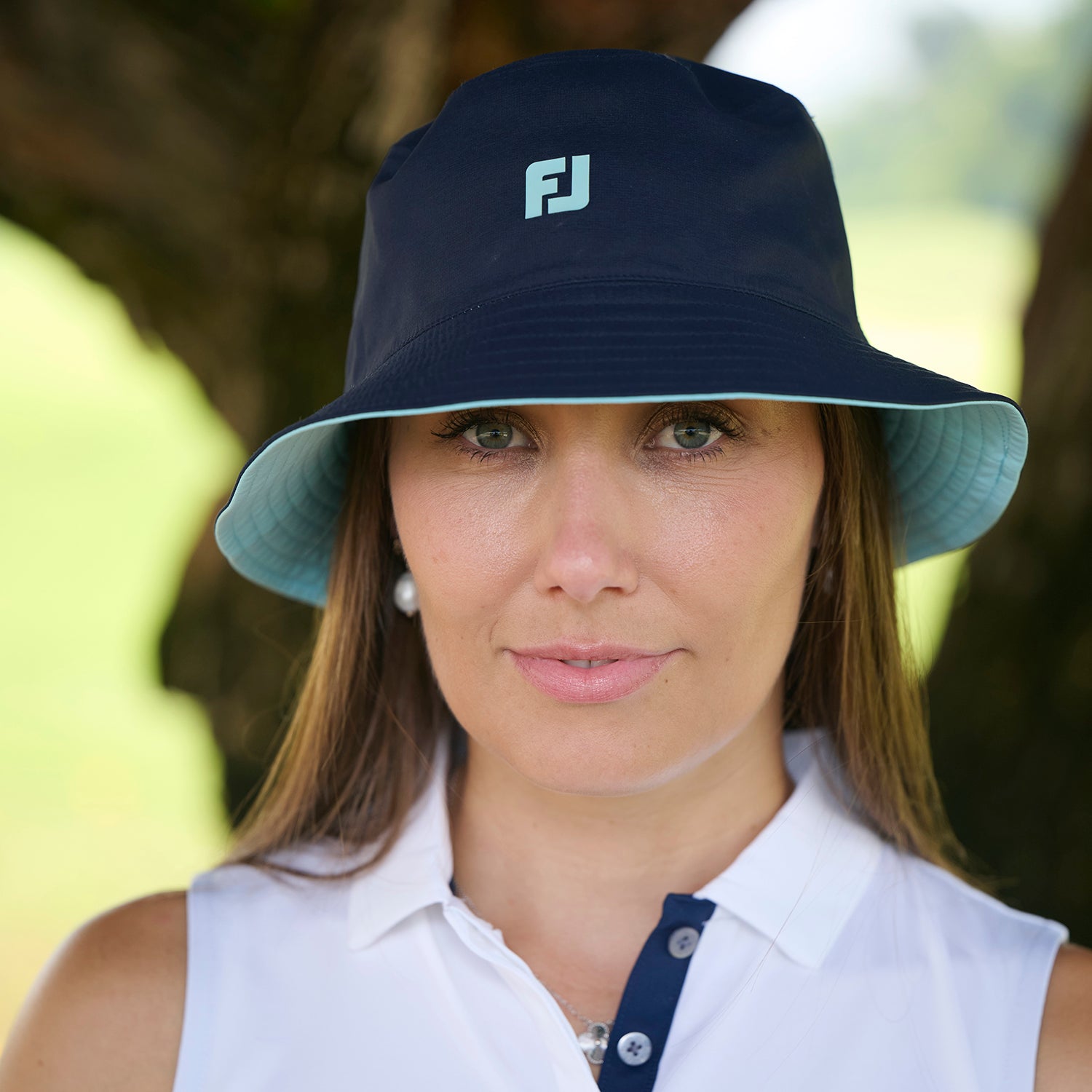 FootJoy Women’s Reversible Bucket Hat - Two Looks, All-Day Sun Protection
