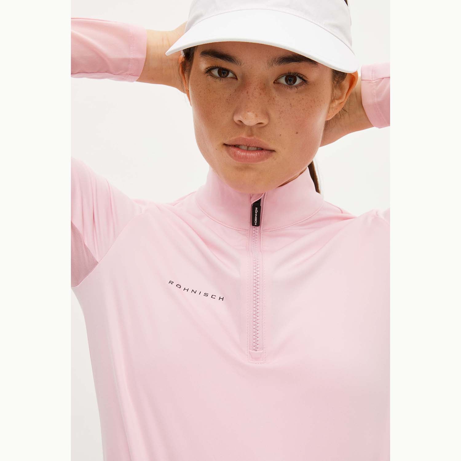 Rohnisch Women's Long Sleeve Top with UPF 50+ in Orchid Pink