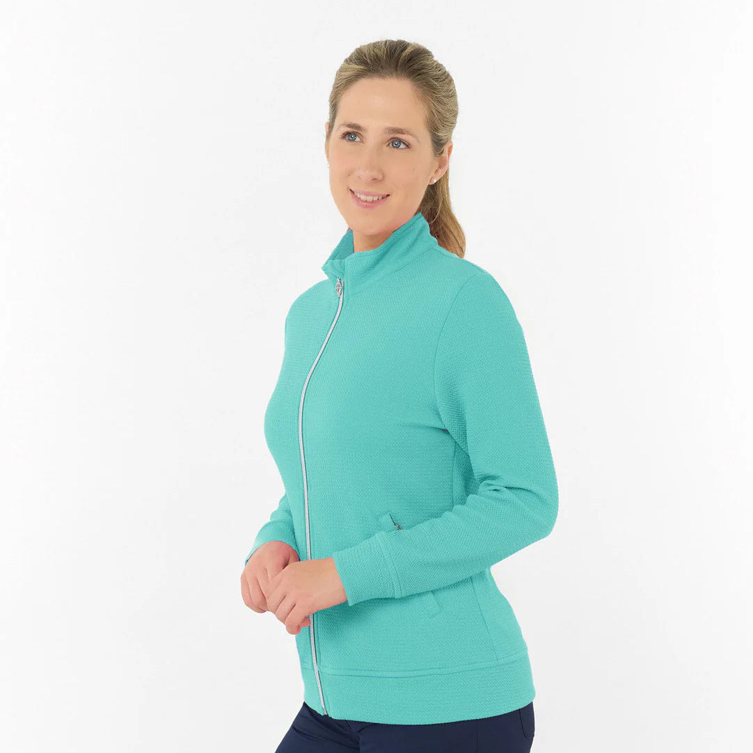 Pure Ladies Textured Jacket – Refined Texture Meets All-Season Performance