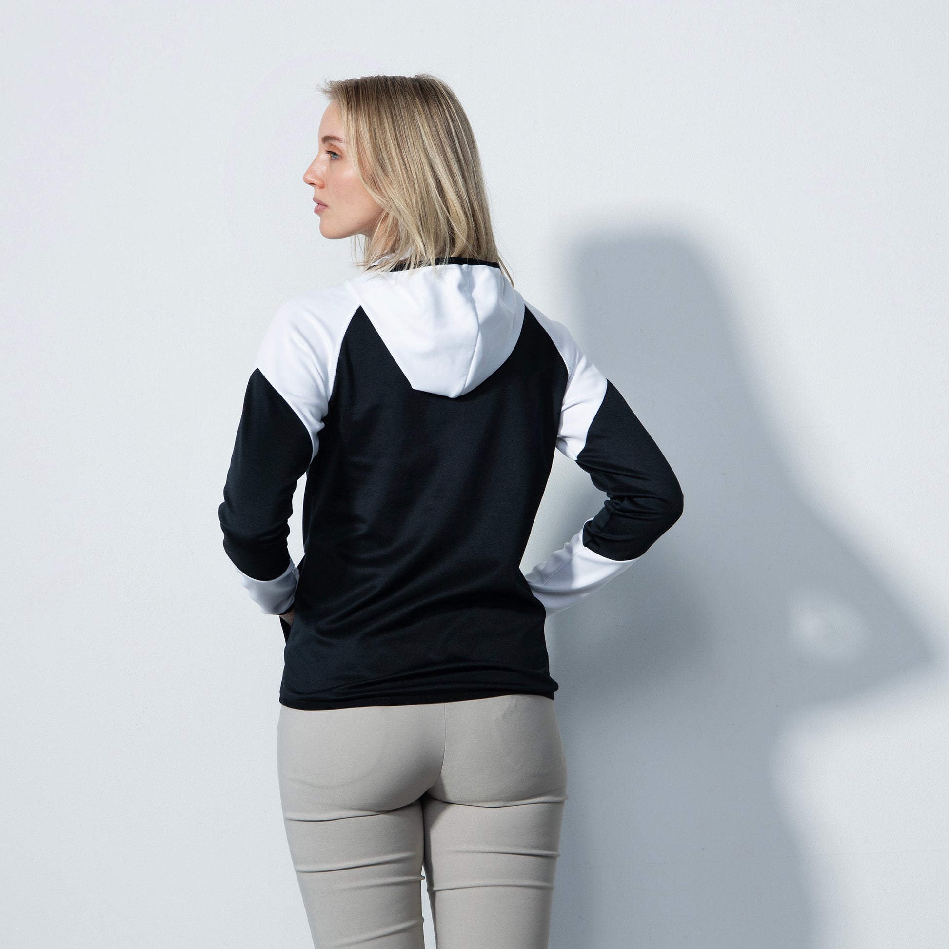 Daily Sports Ladies Colour Block Hooded Jacket