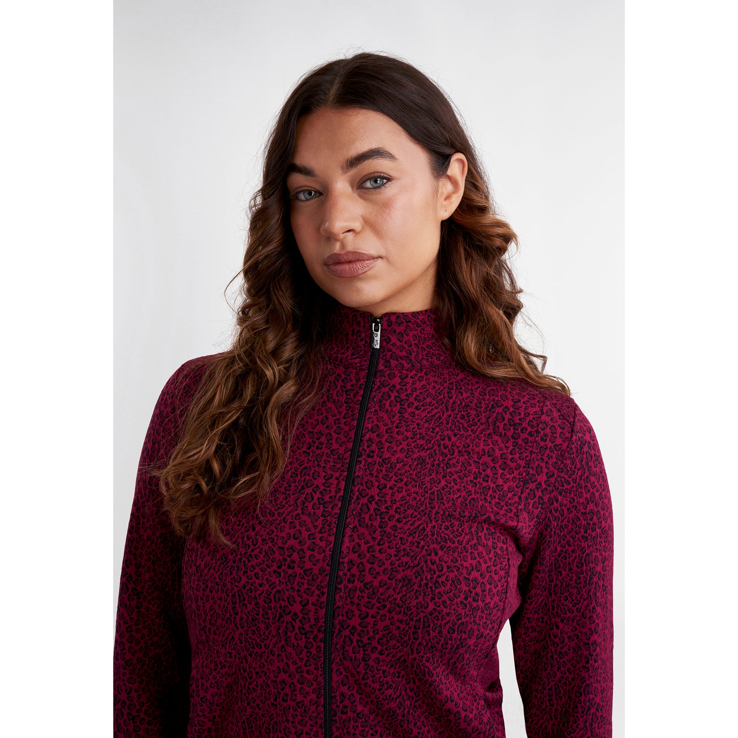 Green Lamb Ladies Jersey Lined Windproof Full-Zip Jacket