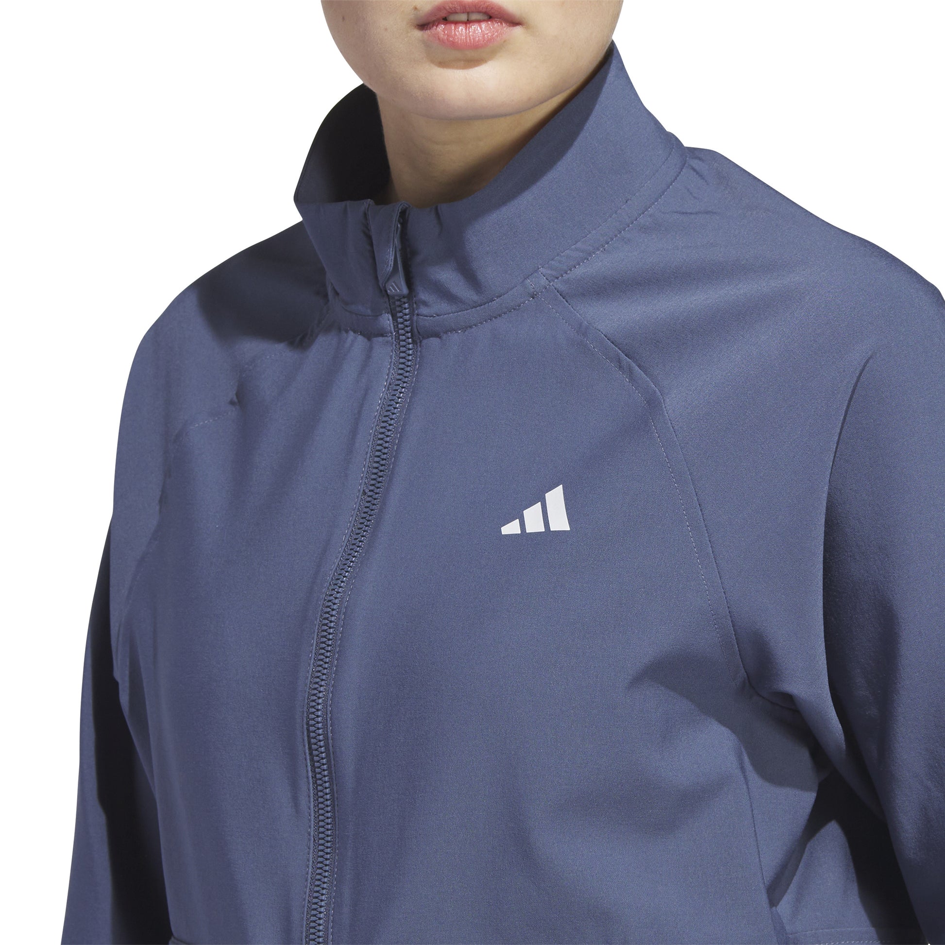 adidas Ladies Bomber Style Golf Jacket in Preloved Ink
