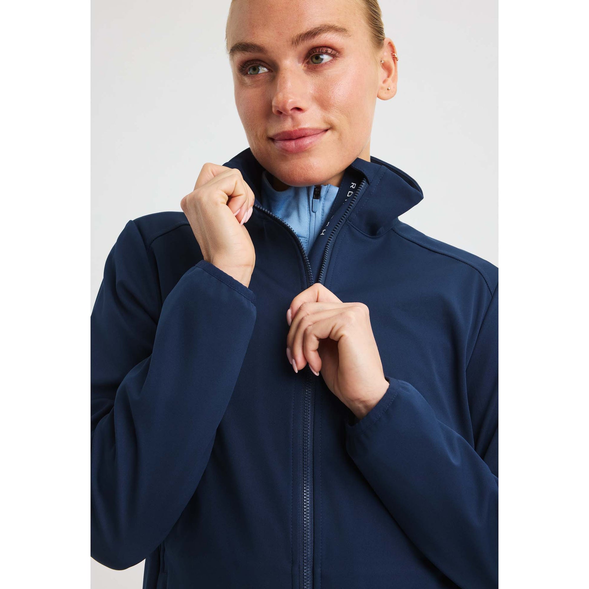 Rohnisch Ladies Navy Wind Jacket