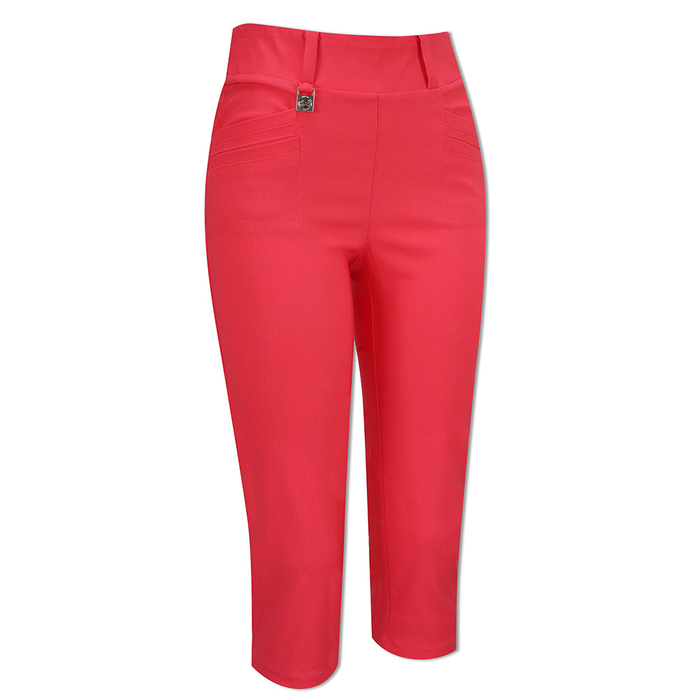 Rohnisch Ladies Slim-Fit Pull-On Berry Capris - Last Pair Size 18 Only –  GolfGarb