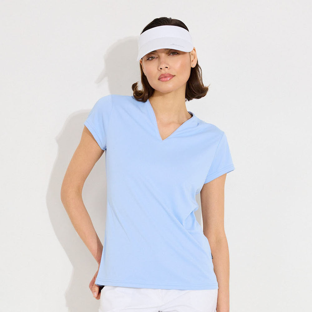 Abacus Ladies DryCool Cap Sleeve Polo - Soft, Stretch