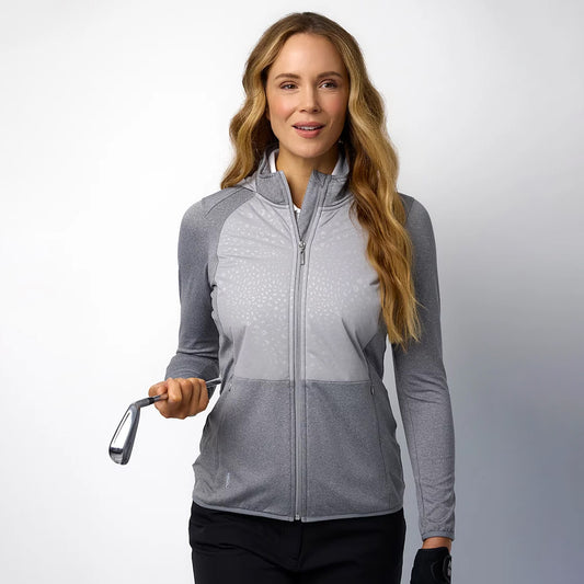 Glenmuir Ladies Hooded Hybrid Jacket - Feminine Style & Performance for Every Season