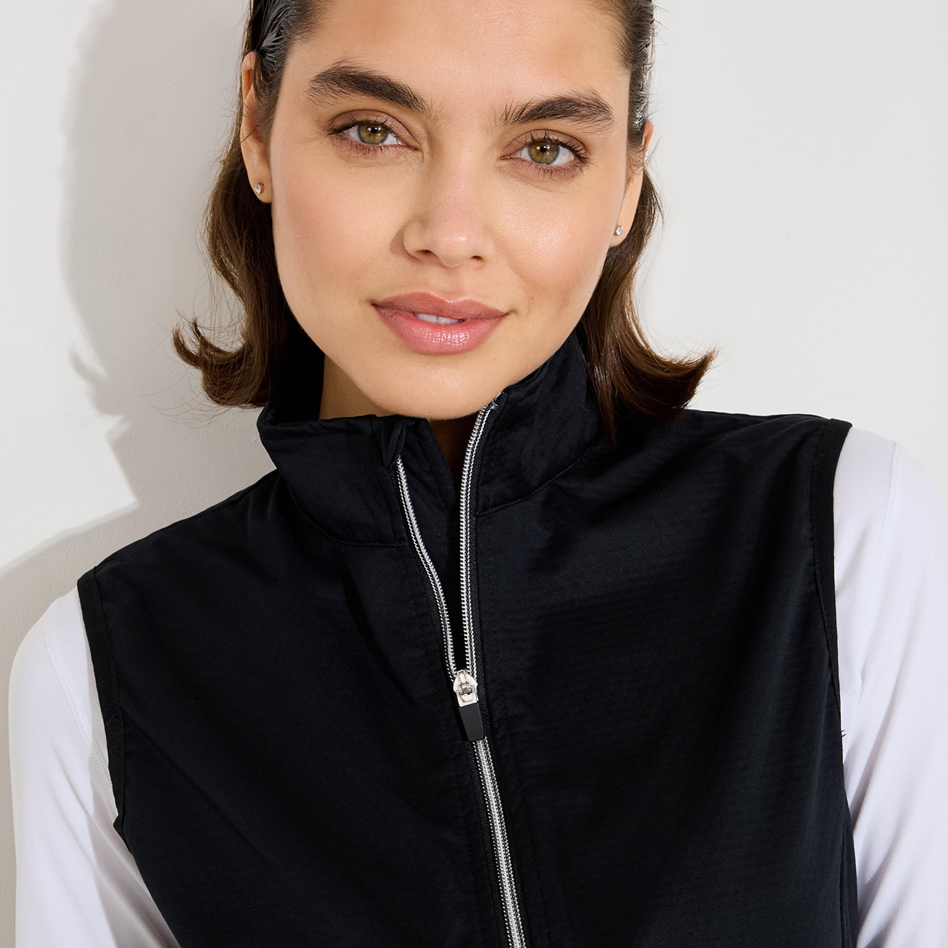 Abacus Ladies Softshell Gilet in Black