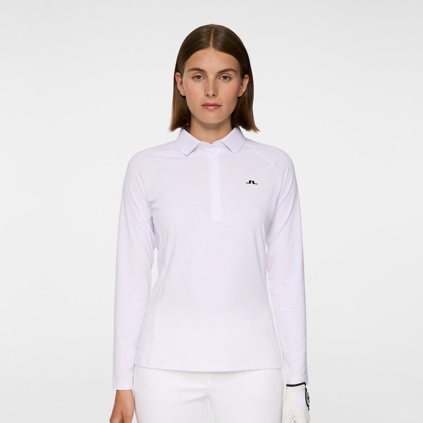 J.Lindeberg Ladies Soft Feel Long Sleeve Polo