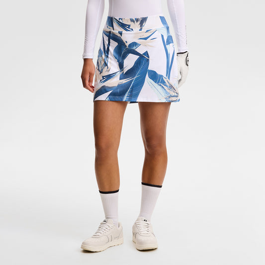 J.Lindeberg Ladies Pull-On Print Skort - Designed for Confident Movement