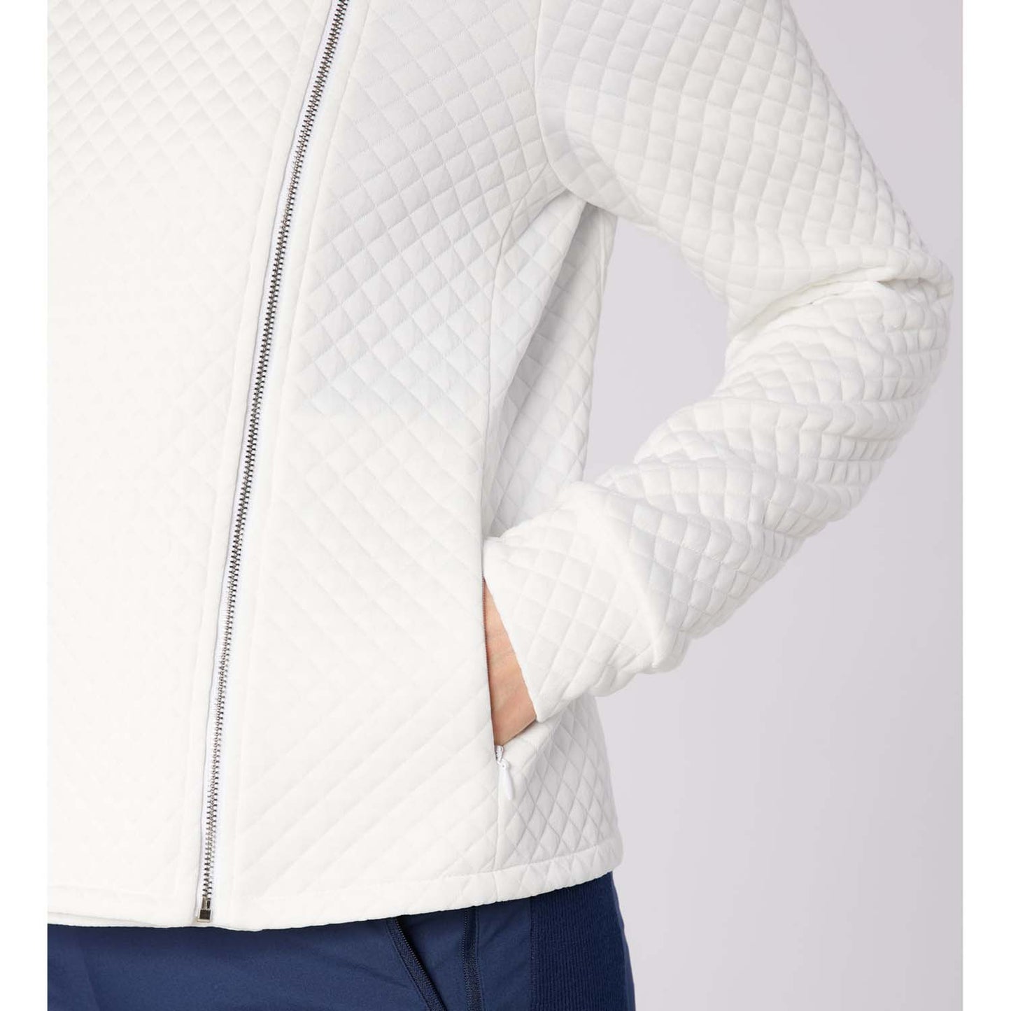 Swing Out Sister Ladies Unique Biker Style Jacket with Stylish Quilted Effect