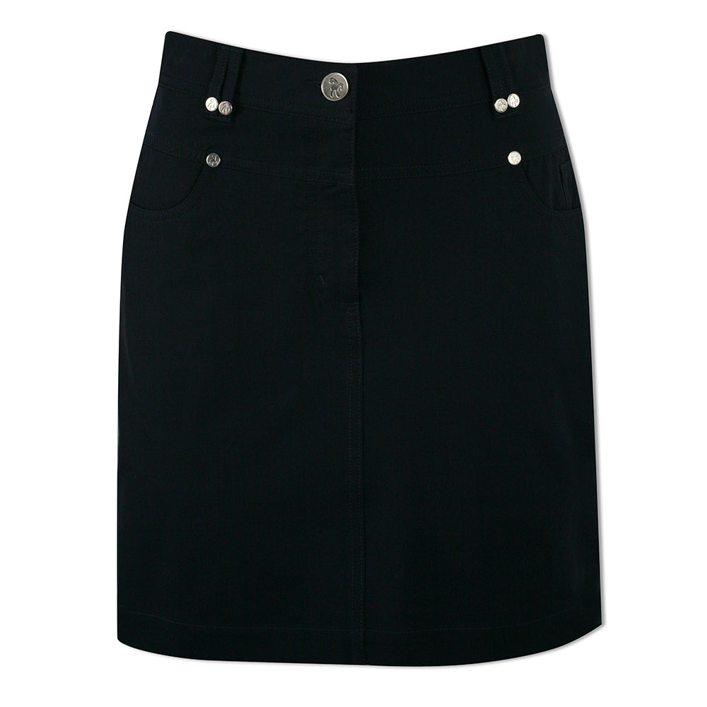 Green Lamb Ladies Stretch Skort with UPF30 Protection in Navy Blue