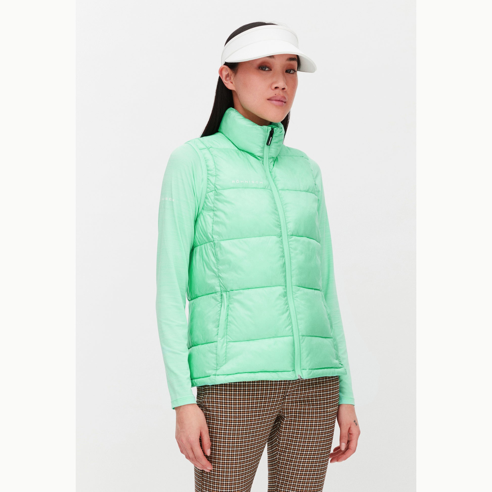 Rohnisch Ladies Quilted Gilet in Opal