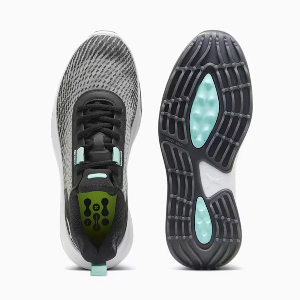 Puma Golf Women's Fusion Crush Spikeless Golf Shoes in Black