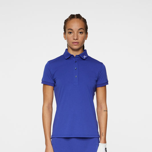 J Lindeberg Ladies Short Sleeve Tour Tech Polo 