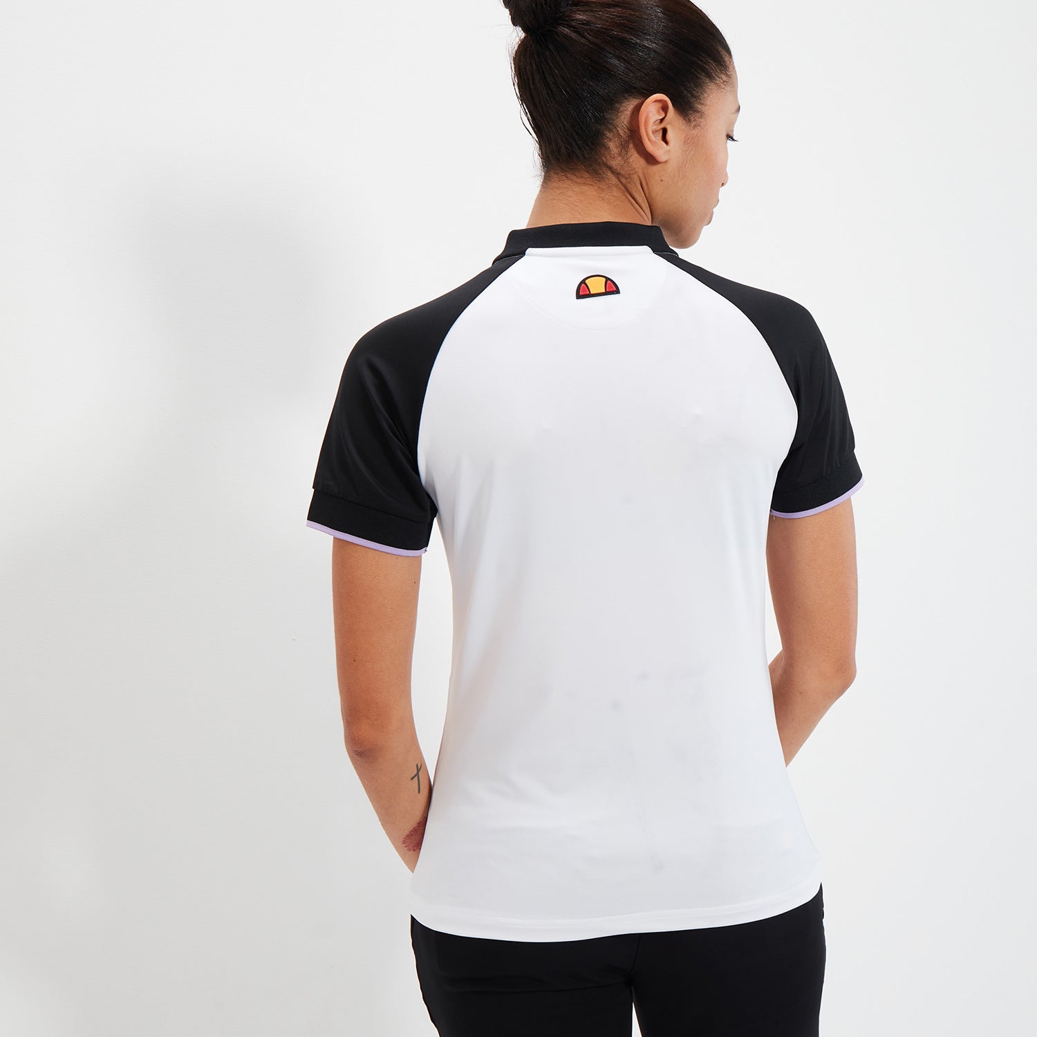 Round neck clearance polo for ladies