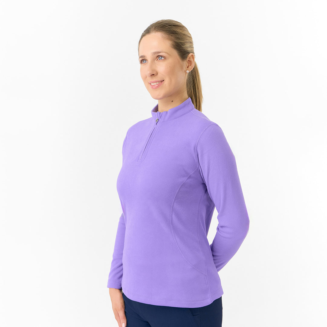 Pure Golf Ladies Super Soft 1/4 Zip Fleece