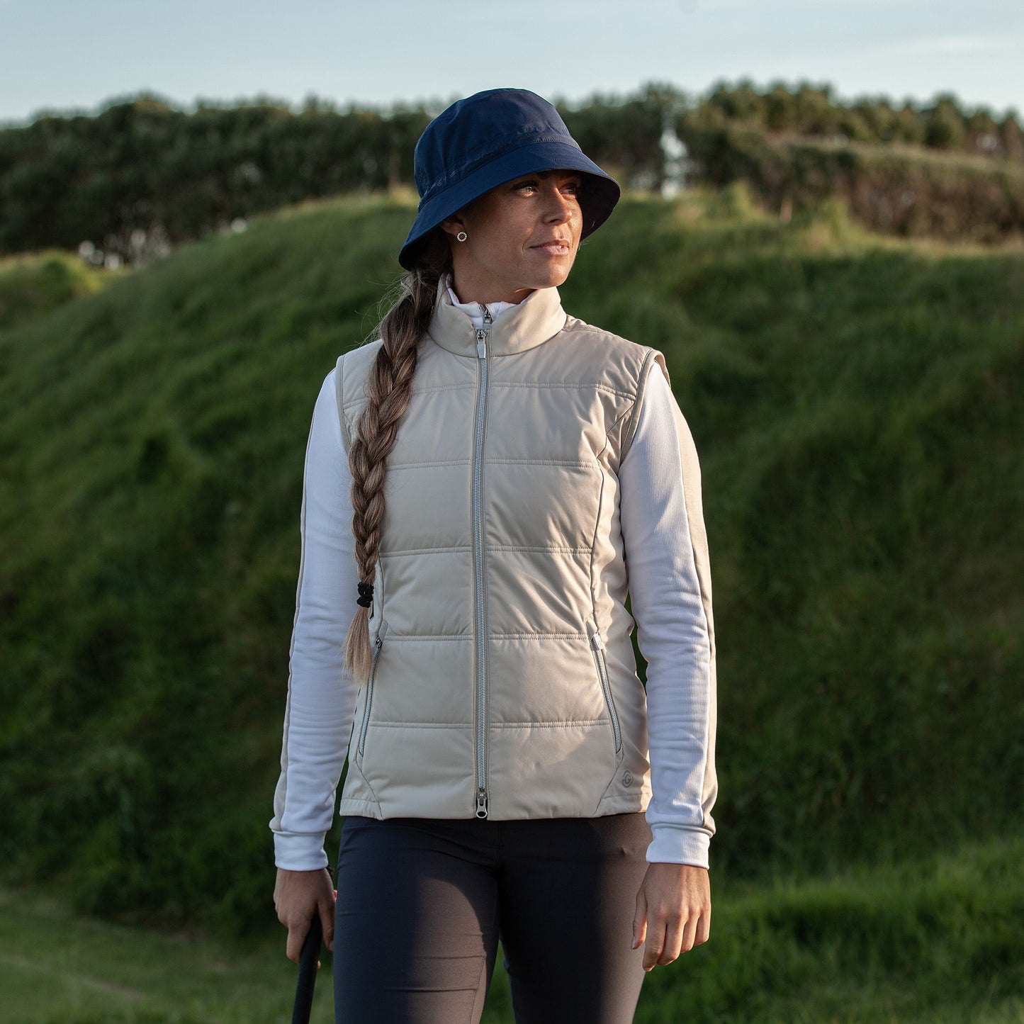Galvin Green Women's Quilted Gilet with Water Repellent Finish