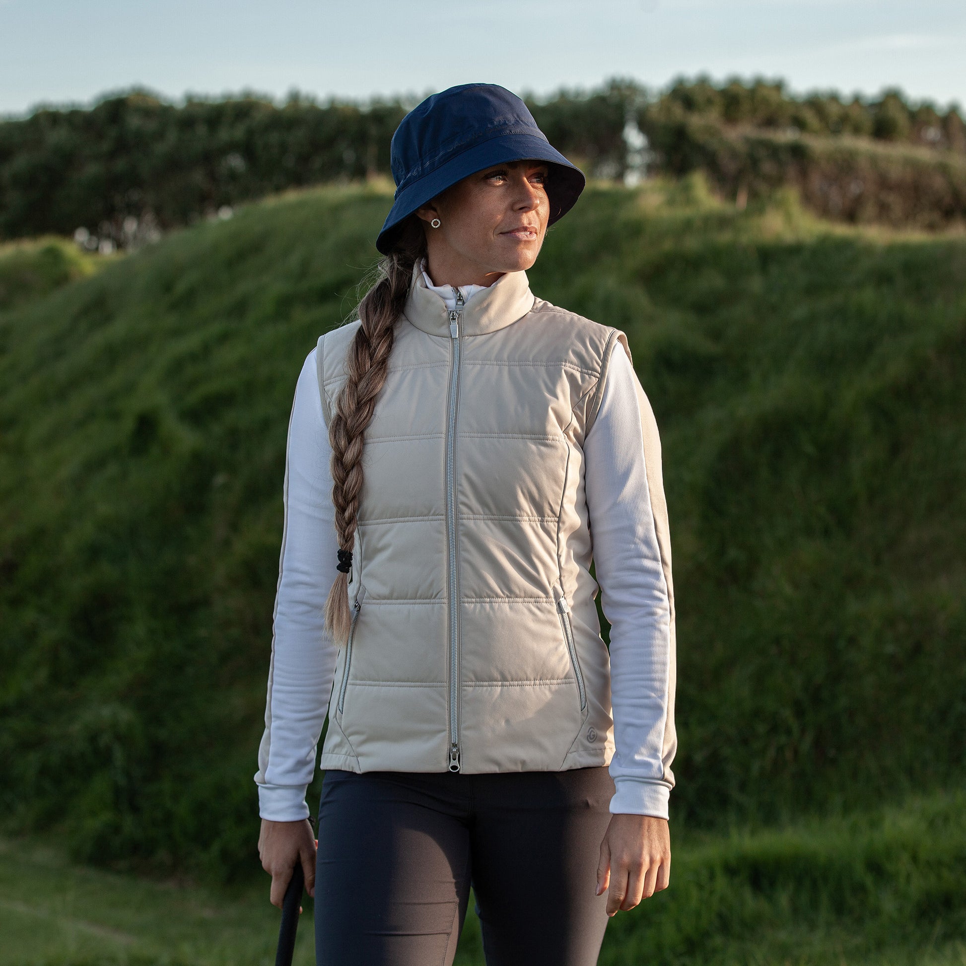Galvin Green Women's Quilted Gilet with Water Repellent Finish