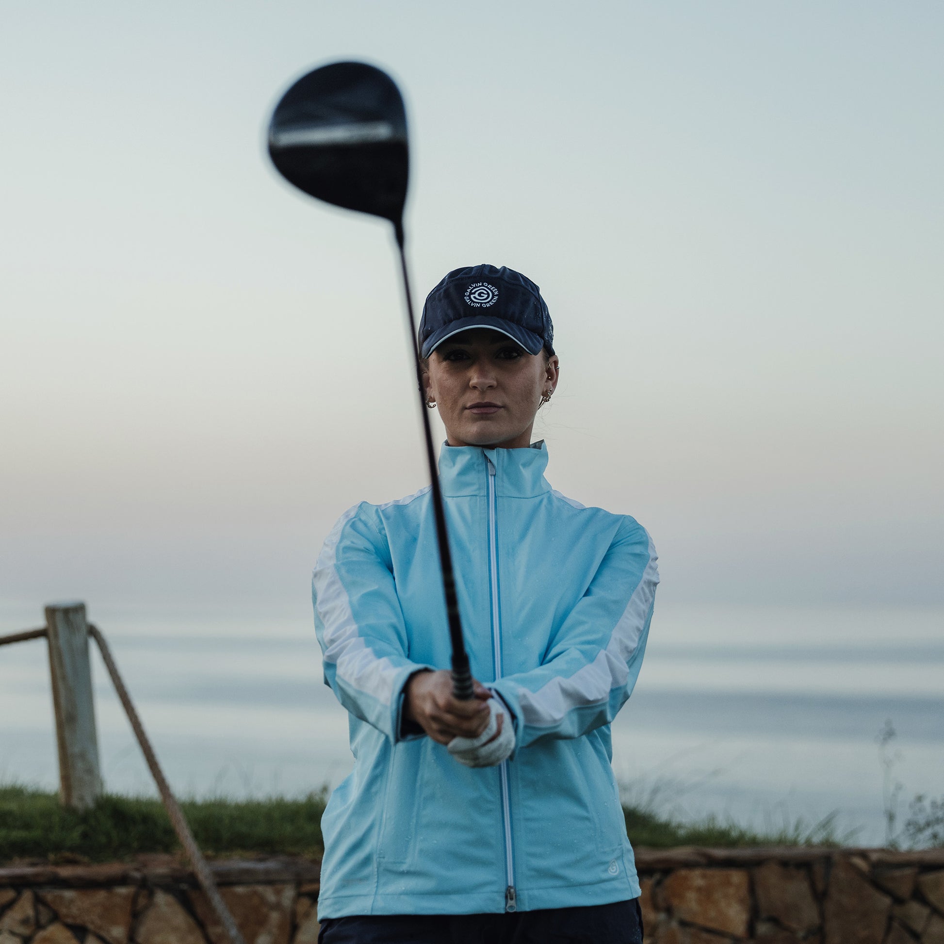 Galvin Green Ladies Waterproof Jacket with PERTEX® Shield Stretch for Elite Rain Protection