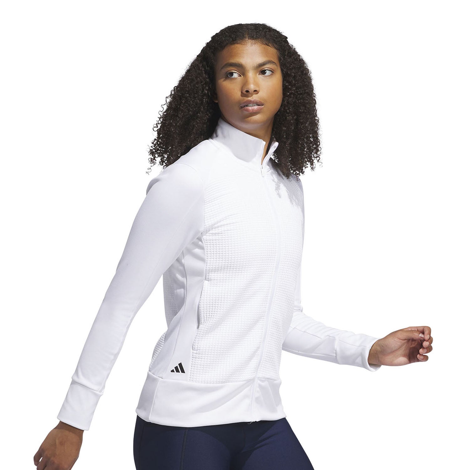 adidas Golf Ladies Jacket with Textured Panels