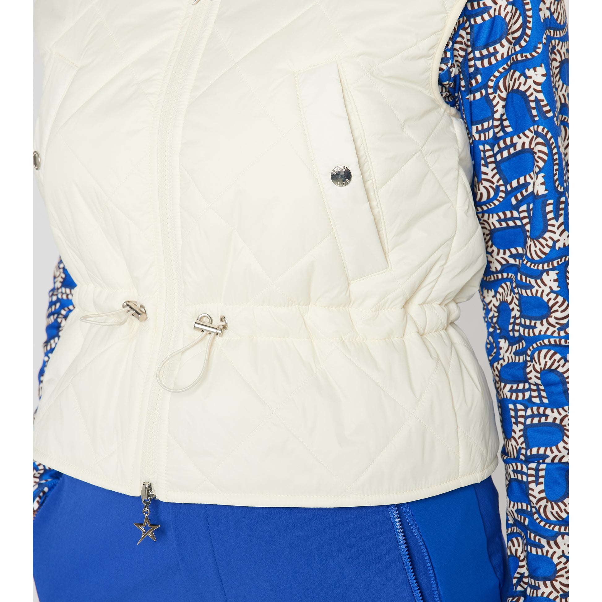 Swing Out Sister Ladies Insulated Gilet with Drawstring Waist