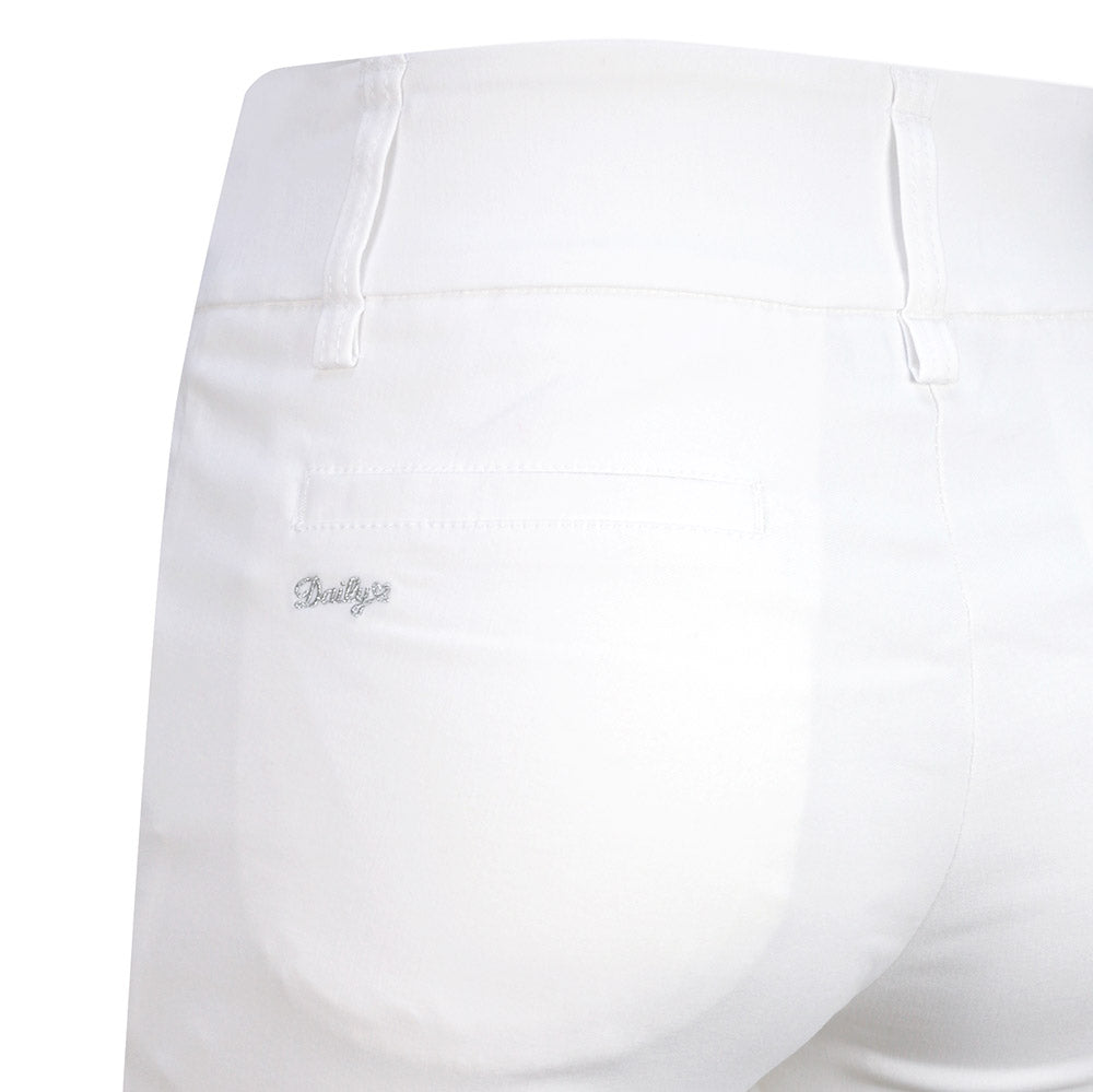 Daily Sports Ladies Pull-On White Golf Trousers