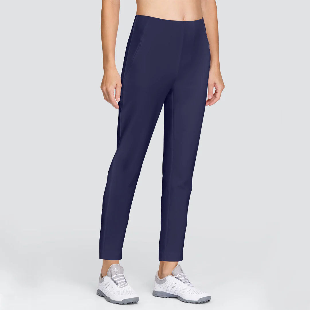 Tail Ladies Waistbandless Pull-On Night Navy Golf Ankle Trouser