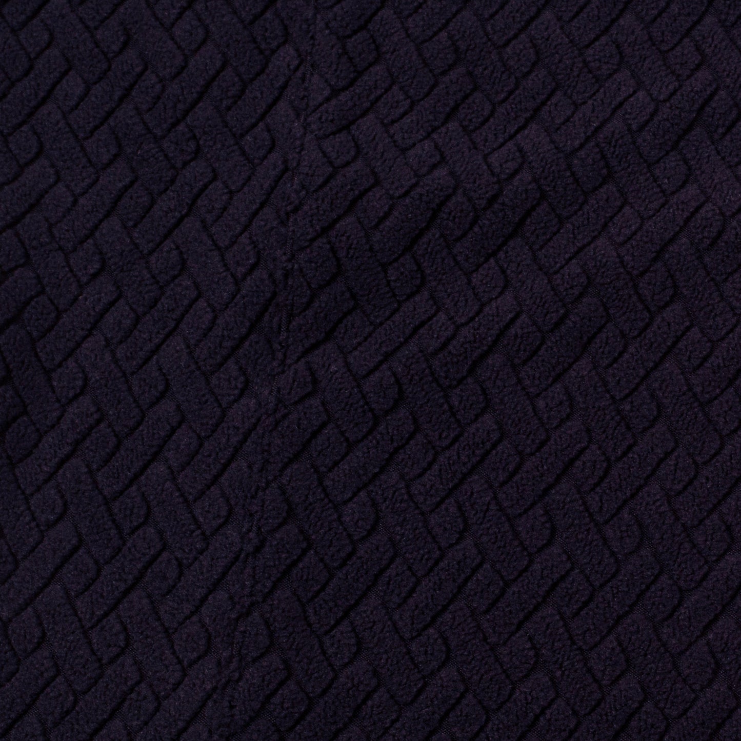 Green Lamb Ladies Textured Fleece 1/4 Zip Top in Navy