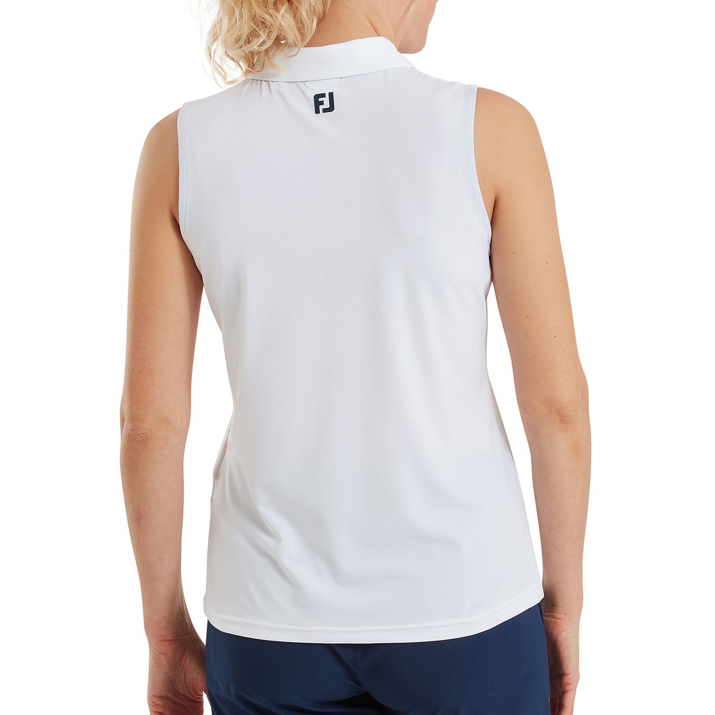 FootJoy Ladies Sleeveless Polo - Lightweight, Breathable & Timeless