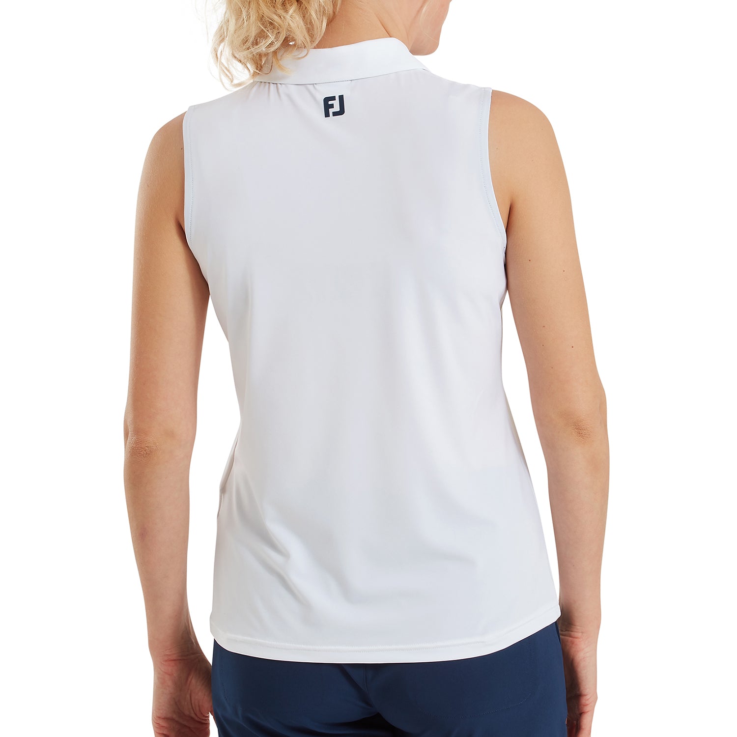 FootJoy Ladies Sleeveless Polo - Lightweight, Breathable & Timeless