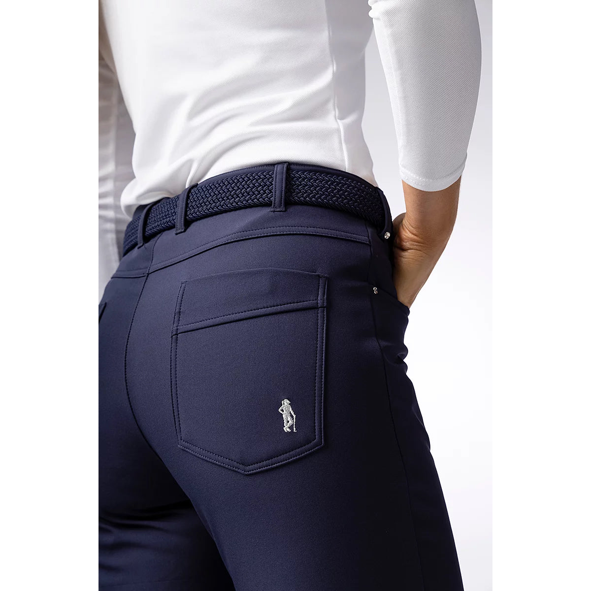 Glenmuir Ladies Thermal Water Repellent Trousers in Navy