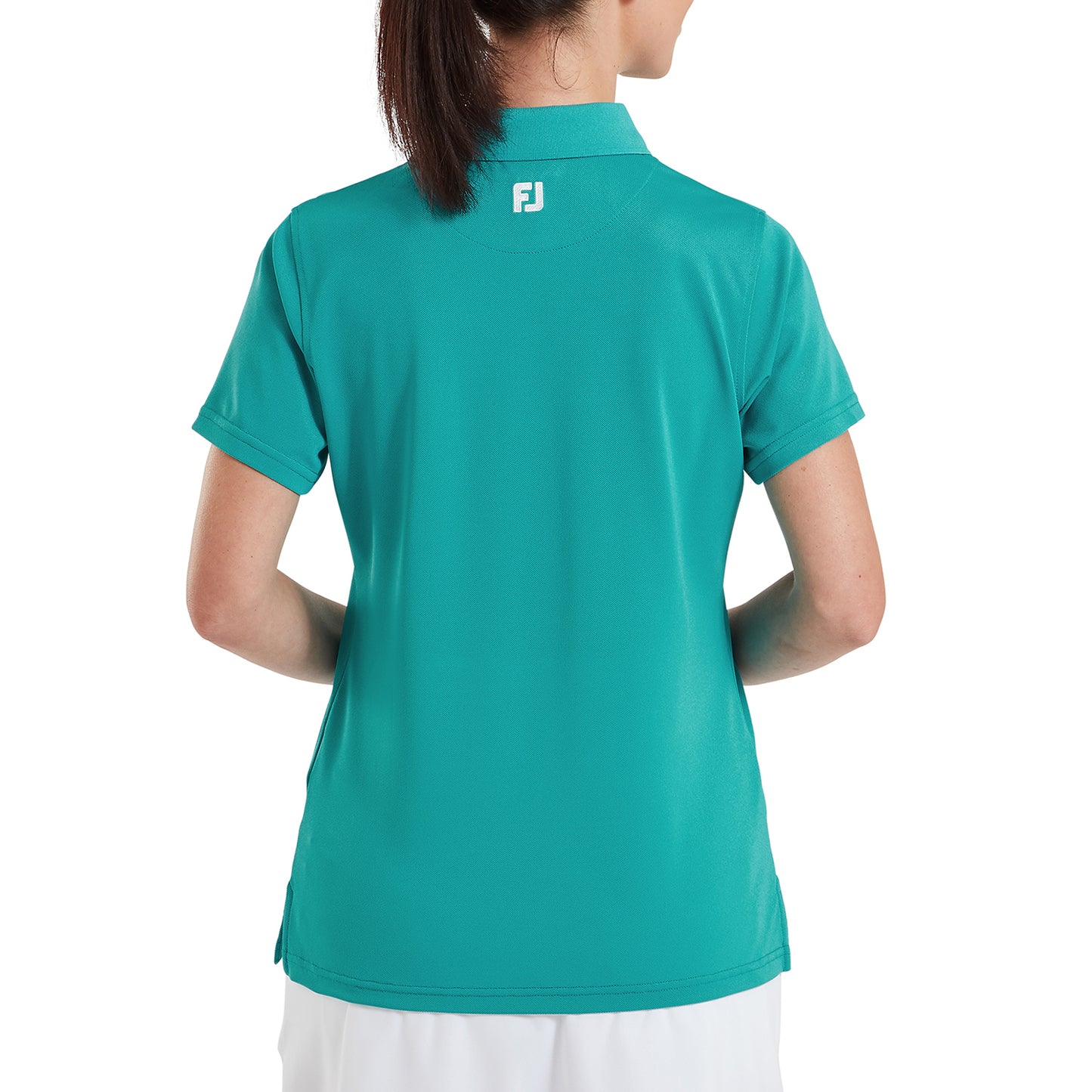 FootJoy Ladies Smart Short Sleeve Pique Polo for a Timeless Look