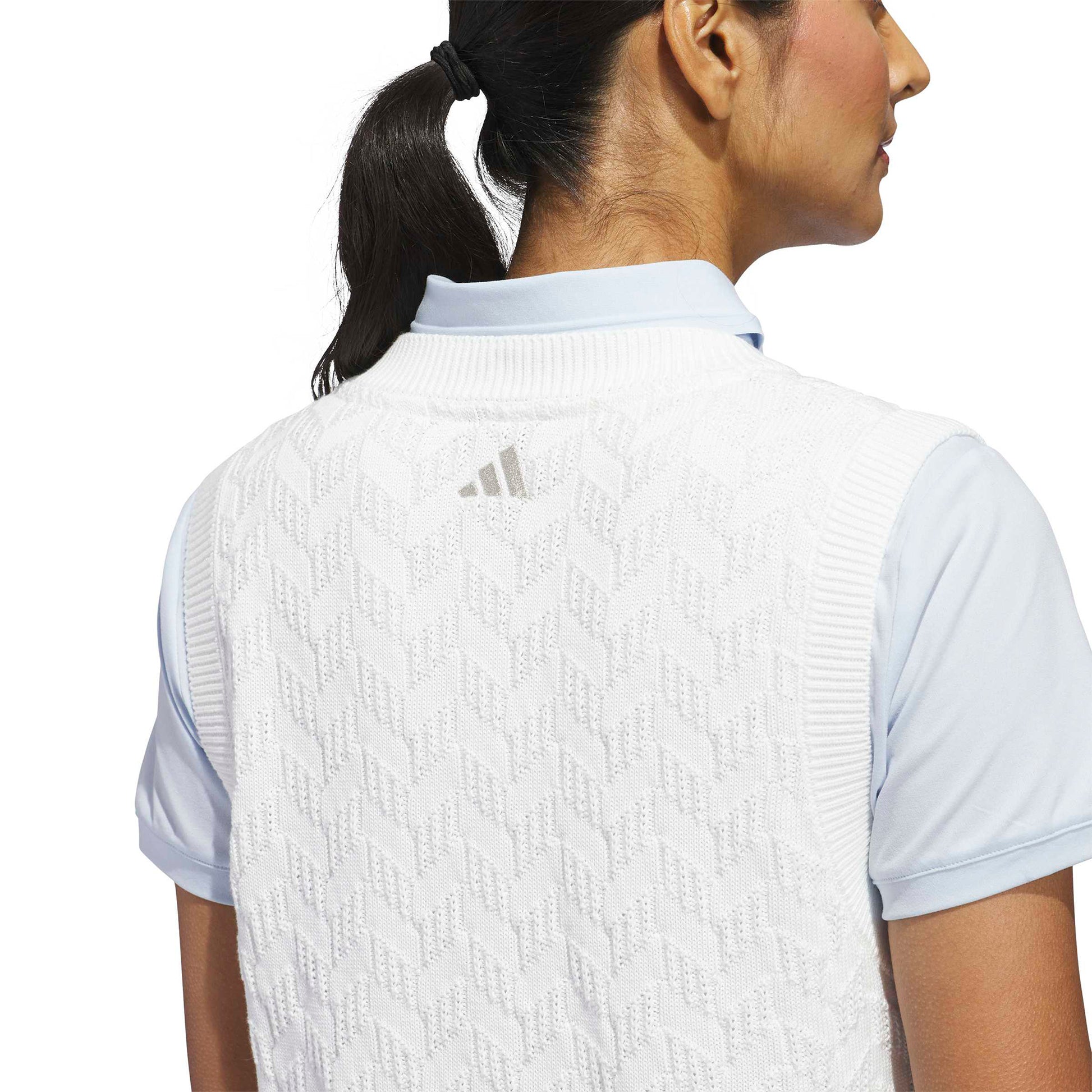 adidas Golf Ladies Knitted Sleeveless Sweater