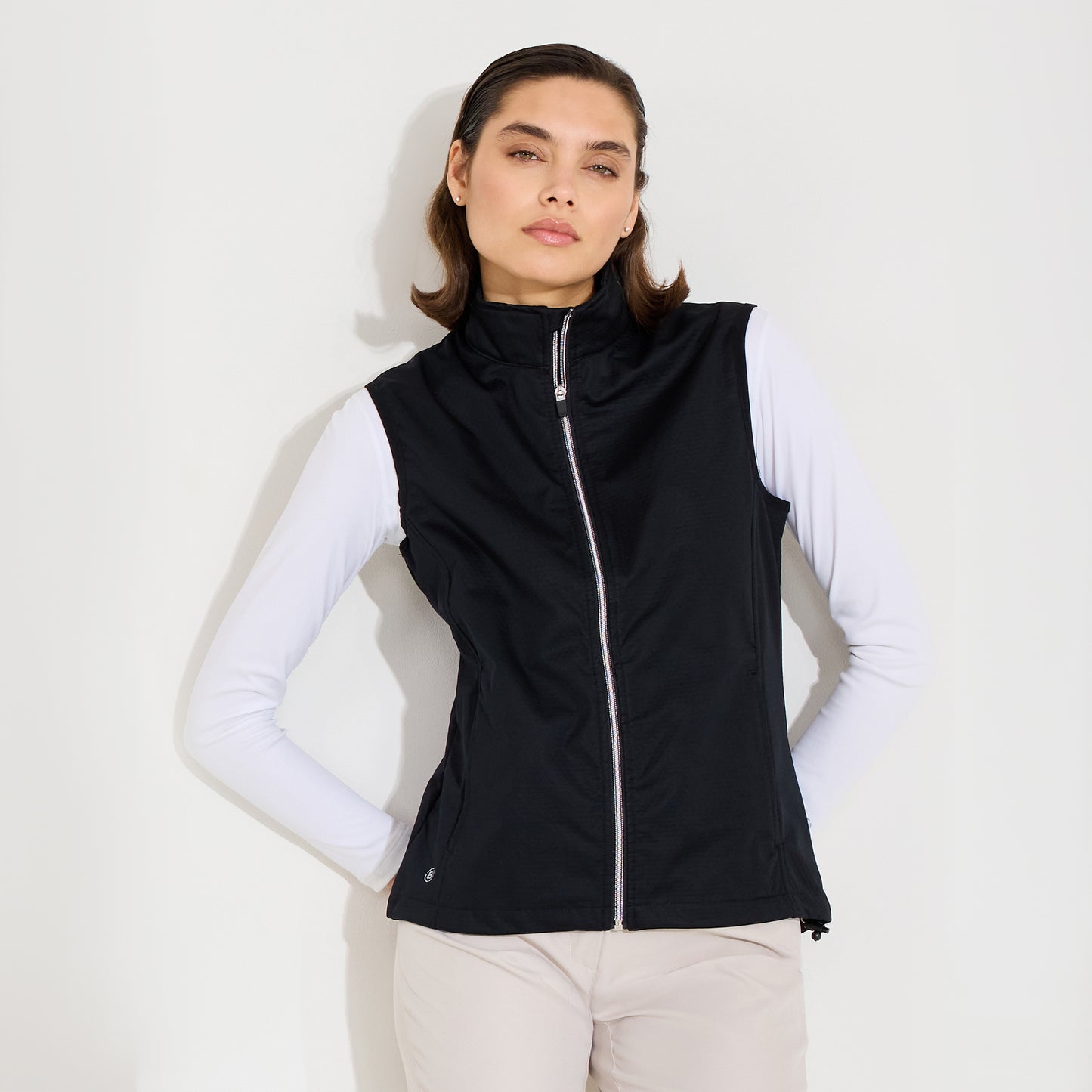 Abacus Ladies Softshell Gilet in Black