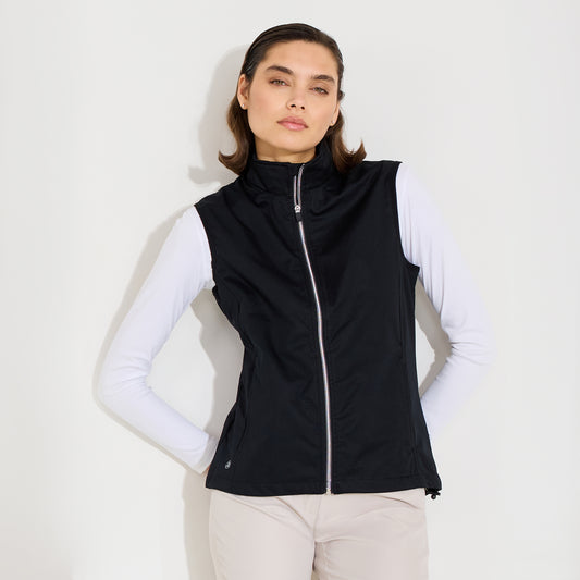 Abacus Ladies Softshell Gilet in Black
