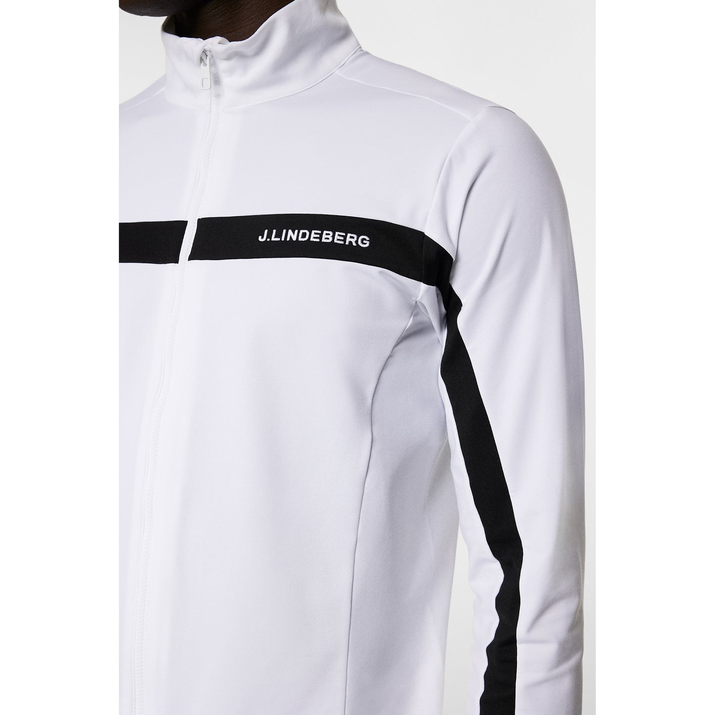 J.Lindeberg Mens Mid-Layer Jacket with Contrast Panels