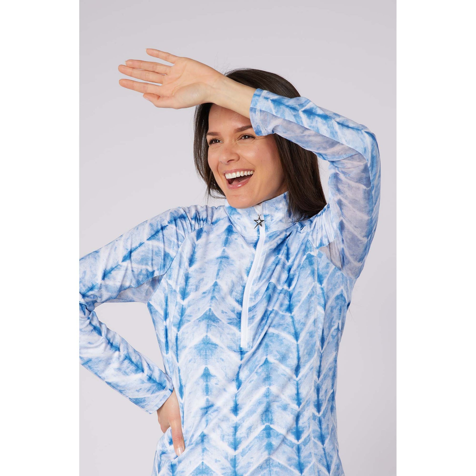 Swing Out Sister Ladies Standout Lightweight Top - Perfect for Golf & Activewear