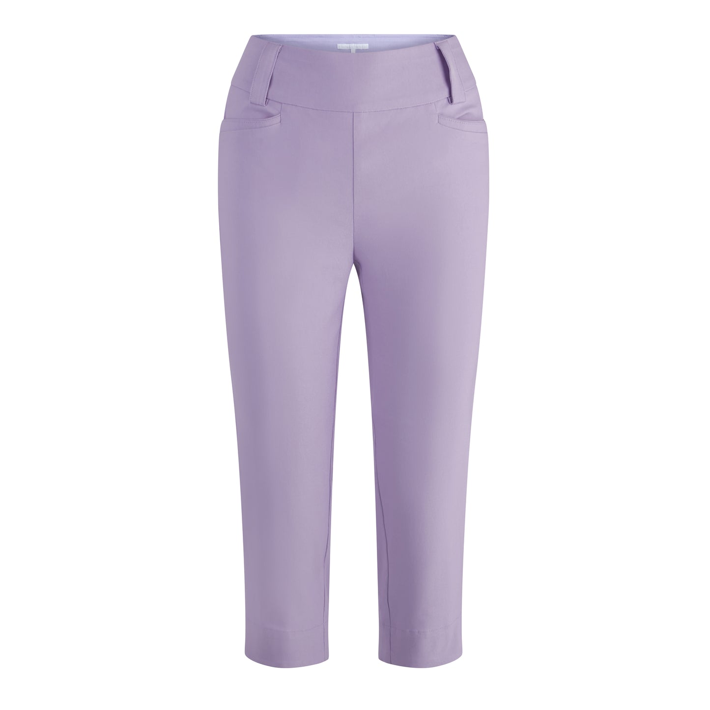 Swing Out Sister Ladies Pull On Capris in Digital Lavender