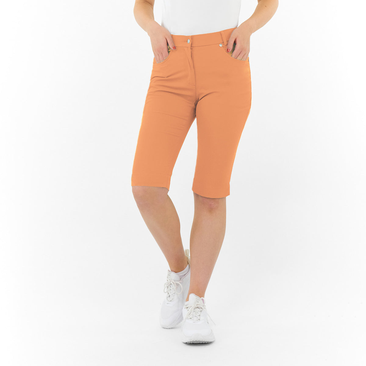 Pure Golf Ladies Lightweight Stretch Bermuda Shorts