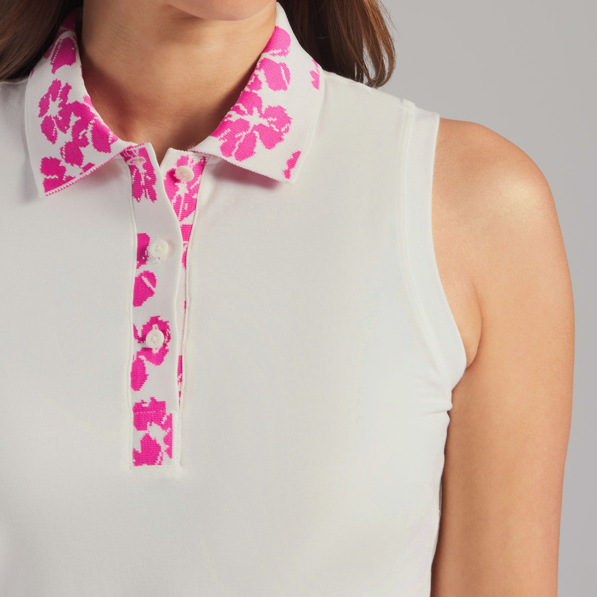 Puma Golf Ladies Cotton Blend Sleeveless Polo - Light, Cool & Designed To Move With You