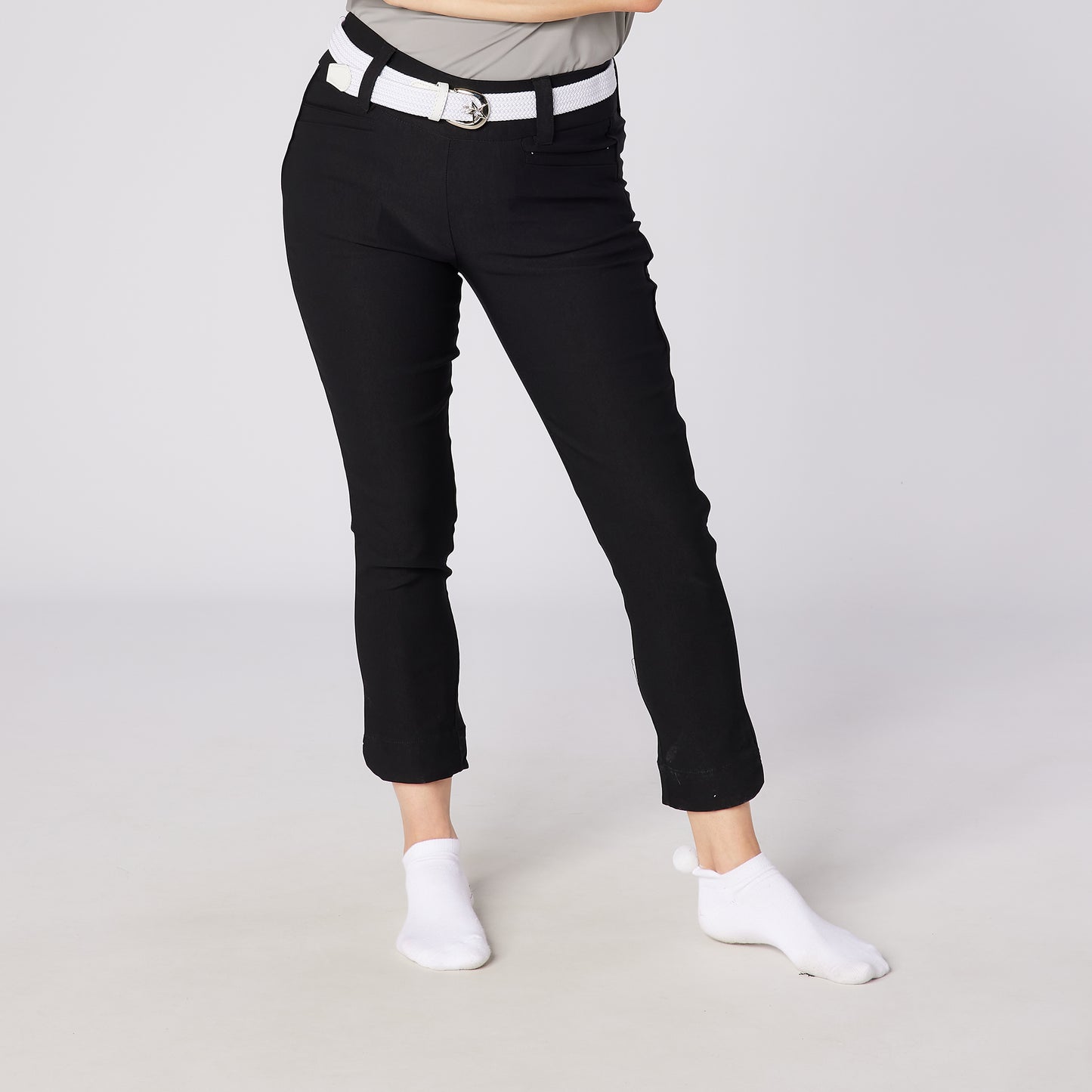 Swing Out Sister Ladies Core Black 7/8 Golf Trousers
