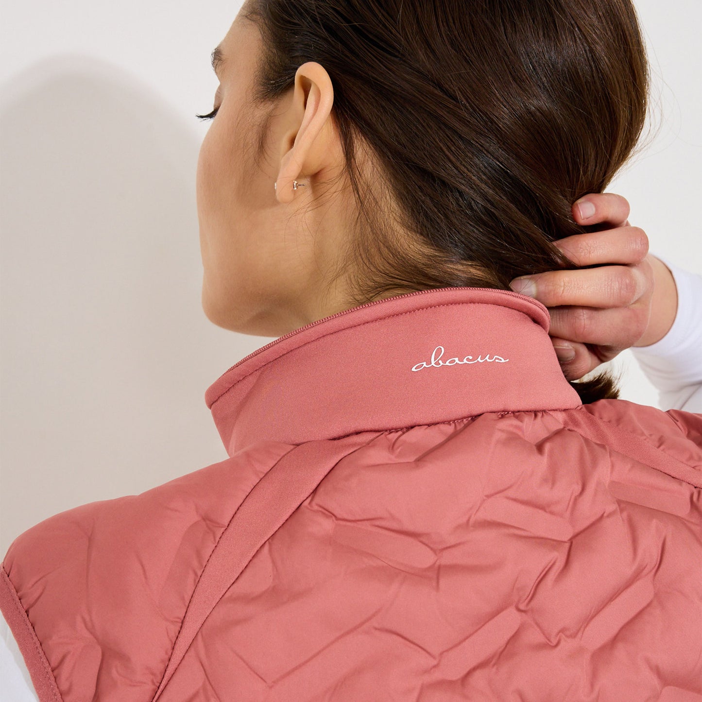 Abacus Ladies Quilted Gilet with Stretch Side Panels