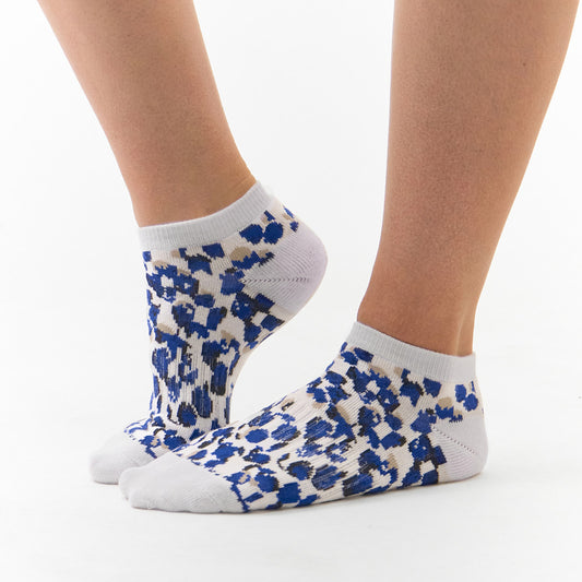 Pure Golf 3 Pair Pack of Cotton-Rich Patterned & Navy Socks