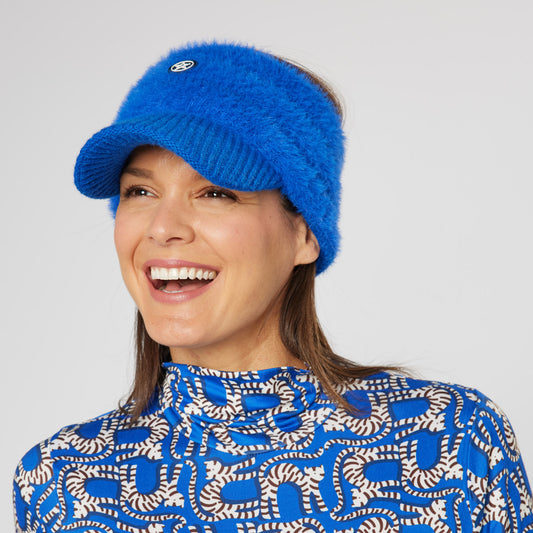 Swing Out Sister Ladies Faux Fur Visor